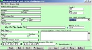 personal check printing software personal check printing software