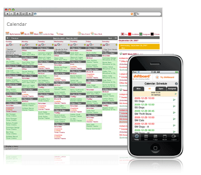 Multiple Employee Schedule Template from www.vagueware.com