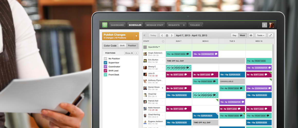 how to create an employee scheduling system