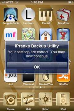 4iPranks Backup Utility