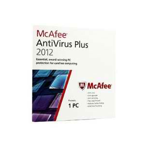 8 McAfee AntiVirus Plus 2012