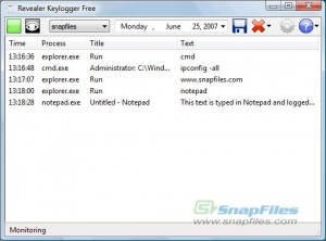 2  Revealer Keylogger (Free Edition)