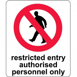 3. Control restrictions