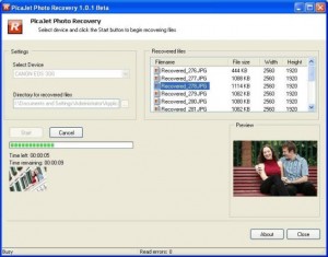 7. PicaJet Photo Recovery