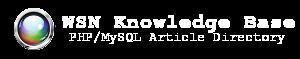 11.  WSN Knowledge Base