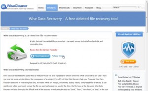 4. WiseData Recovery