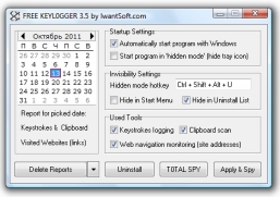 3. Free Keylogger