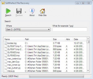 4 SoftPerfect File Recovery