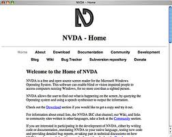 NVDA (Non Visual Desktop Access)