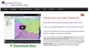 Top 10 Free Mapping Software For - Analytics In Focus Sales Territory Map 300x164