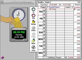TimeCard Manager