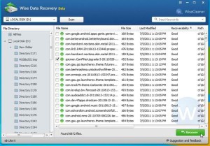 Wise Hard Disk Recovery